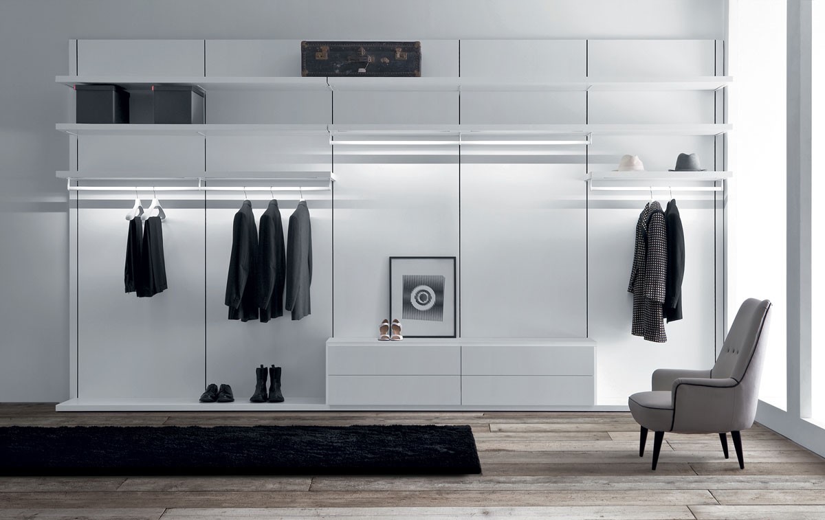Walk-in closets modernos, armario | IDFdesign