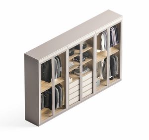 System 14, Muebles con vestidor con iluminacin LED