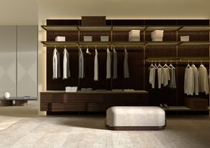 Terry Night System, Walk-in closet funcional y moderno