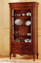 Art. 903 display cabinet '800 Francese, Escaparate de lujo elegante, para joyería