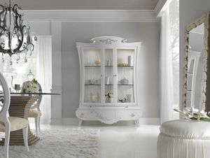 I Sogni Art. 503G, Vitrina de madera lacado, estilo cl�sico contempor�neo