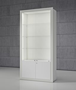 Quadratum Frame QF/SA, Escaparate modular con iluminacin LED integrada