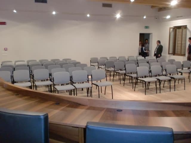 La sala de conferencias de la Municipalidad de Gaiarine