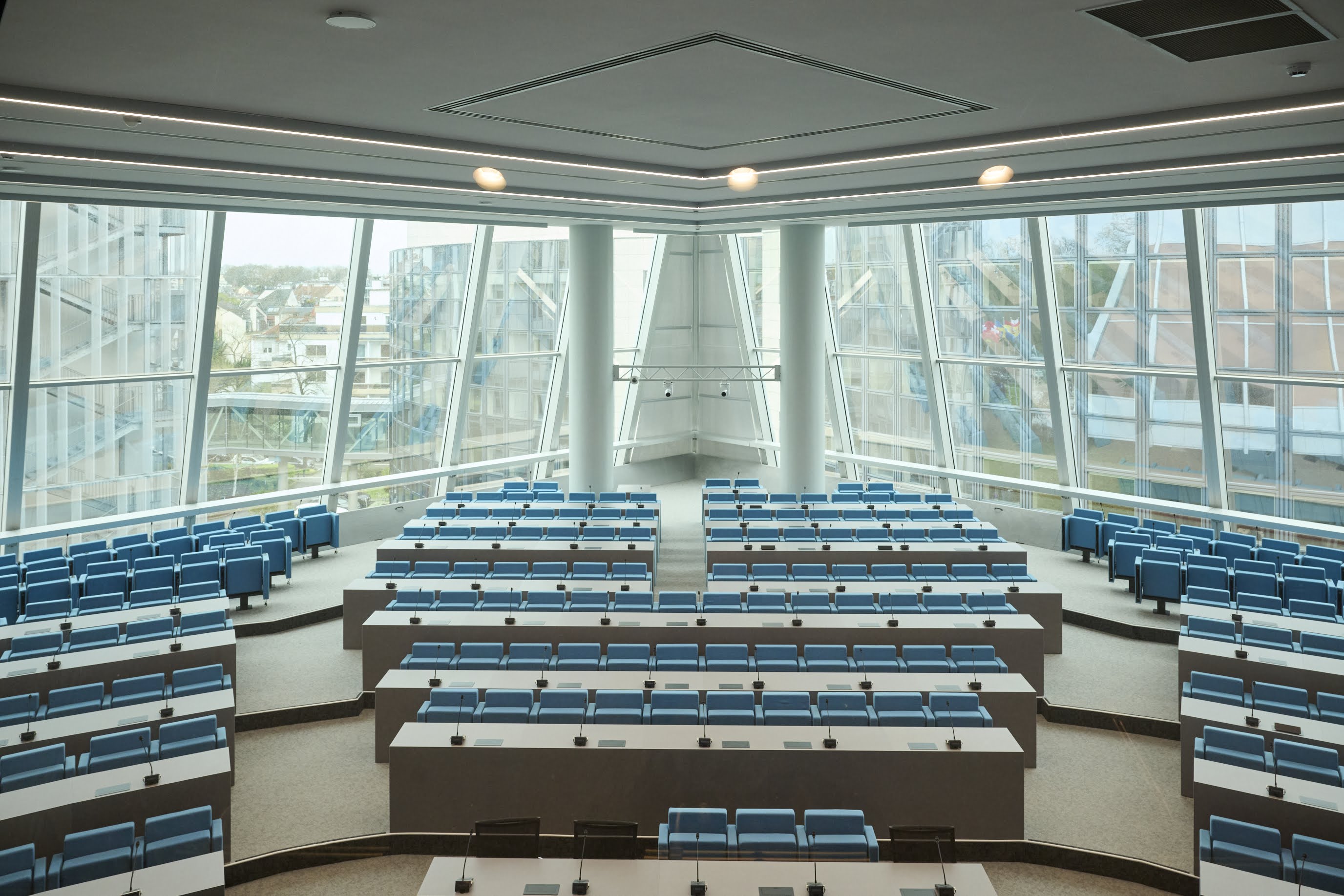 Sala 1 del Consejo Europeo en Estrasburgo