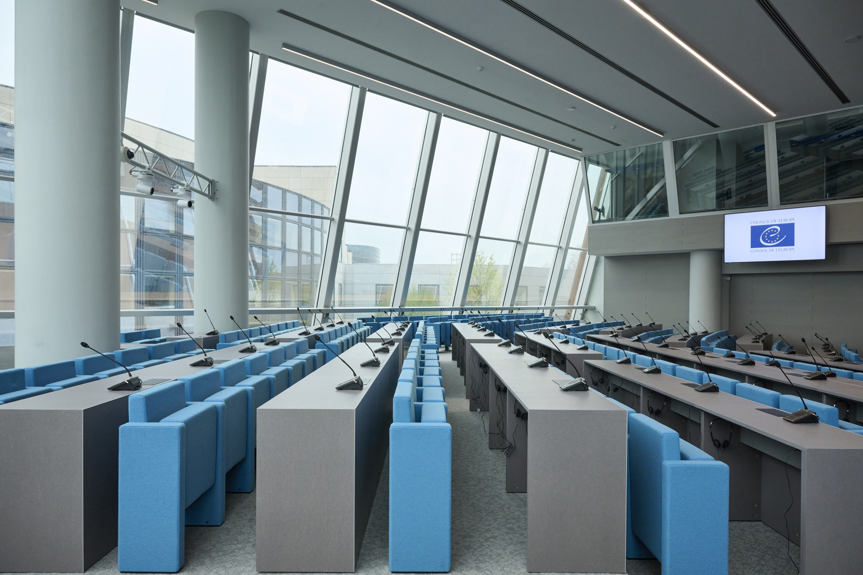 Sala 1 del Consejo Europeo en Estrasburgo