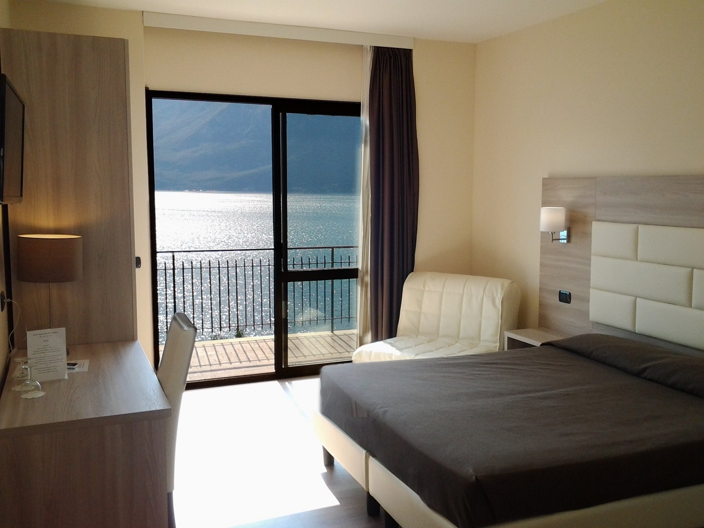 Hotel en el lago de Garda