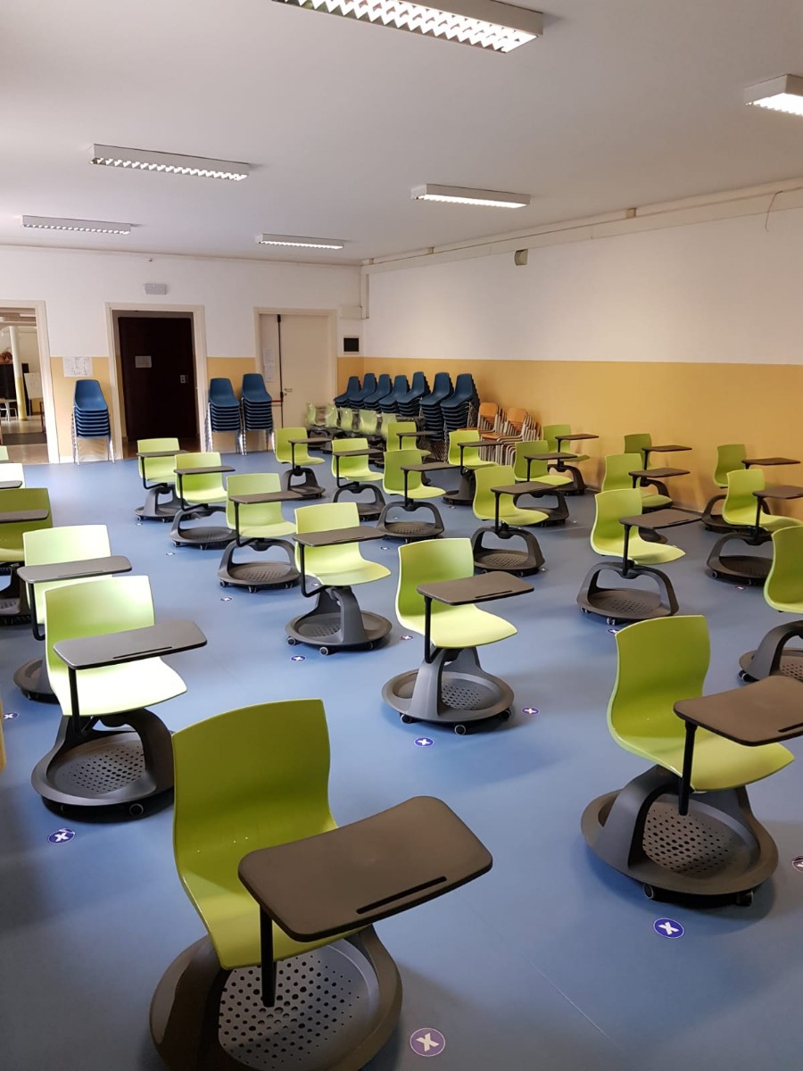 Nuevo diseo anti-covid para escuelas - Vicenza