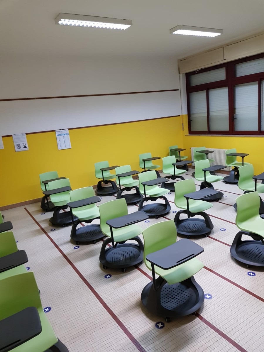 Nuevo diseo anti-covid para escuelas - Vicenza