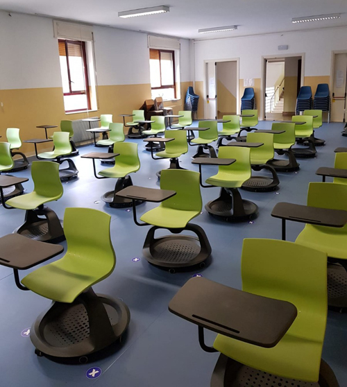 Nuevo diseo anti-covid para escuelas - Vicenza