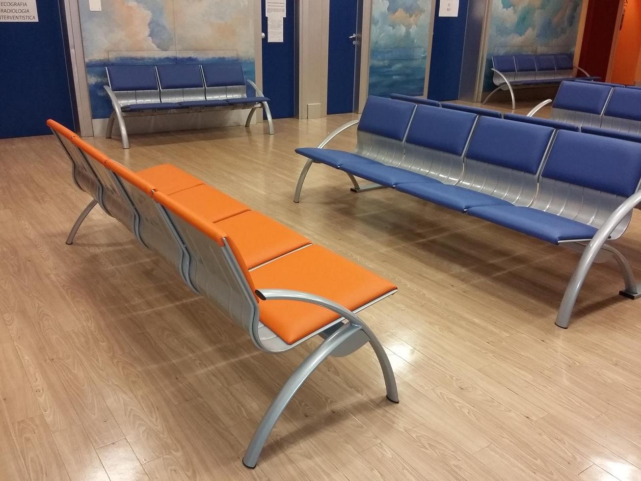 Sala de espera en el Hospital IOV - Padua