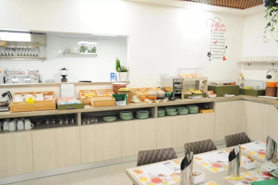 Mobiliario para sala de desayunos de hotel