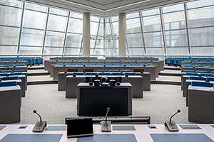 Sala 1 del Consejo de Europa en Estrasburgo